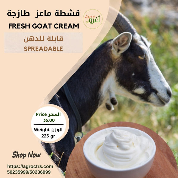 Spreadable Goat Cream 225 gr – قشطة ماعز قابلة للدهن 225 غ
