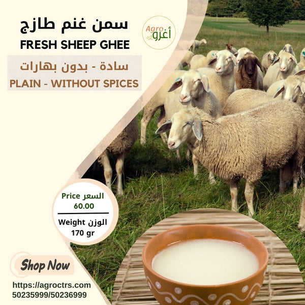 Fresh Sheep Ghee 170ml – سمن غنم طازج 170مل