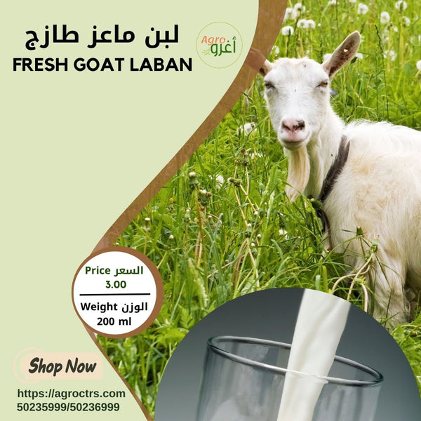 Fresh Goat Laban 200 ml – لبن ماعز طازج 200 مل