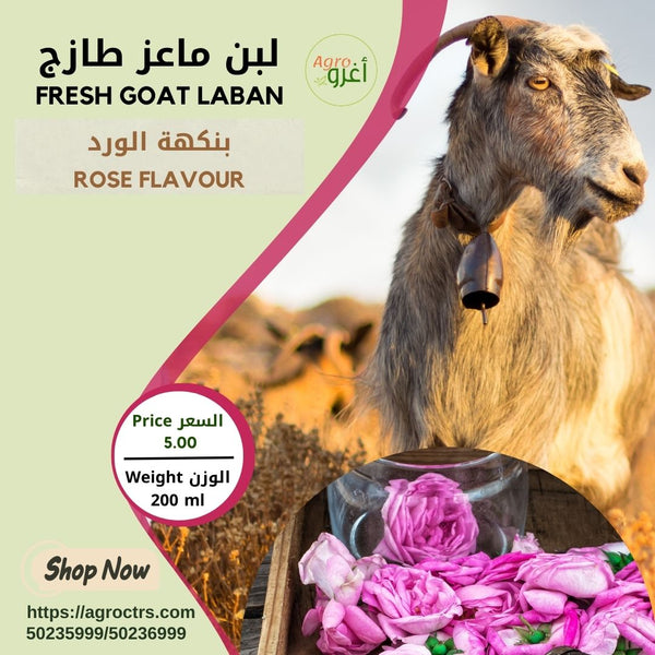 Rose Goat Laban 200 ml – لبن ماعز بالورد 200 مل
