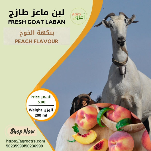 Peach Goat Laban 200 ml – لبن ماعز بالخوخ 200 مل